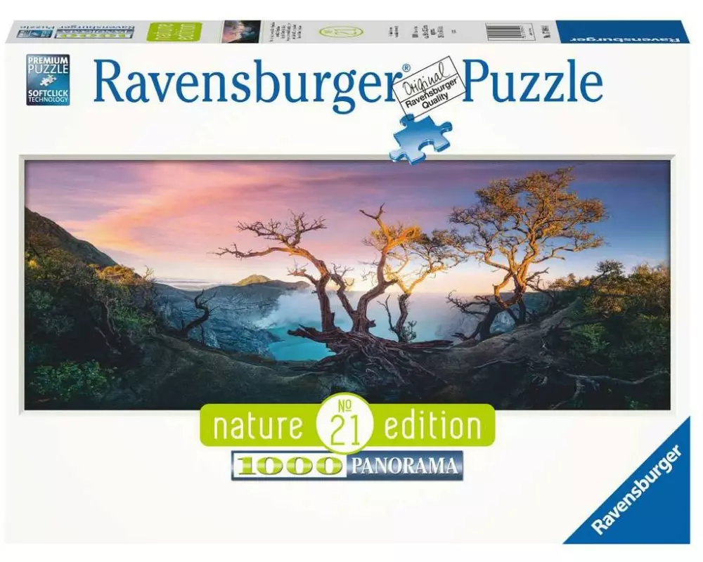Ravensburger Puzzle Schwefelsäure See am Mount Ijen