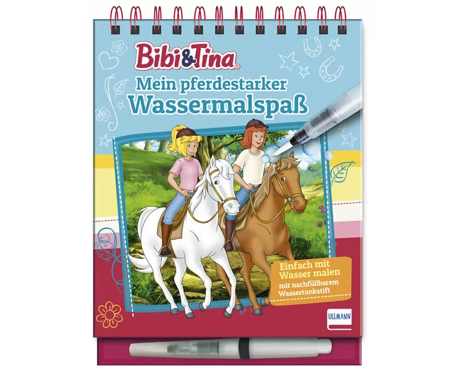Bibi & Tina – Mein pferdestarker Wassermalspaß (Magic Water Colouring)