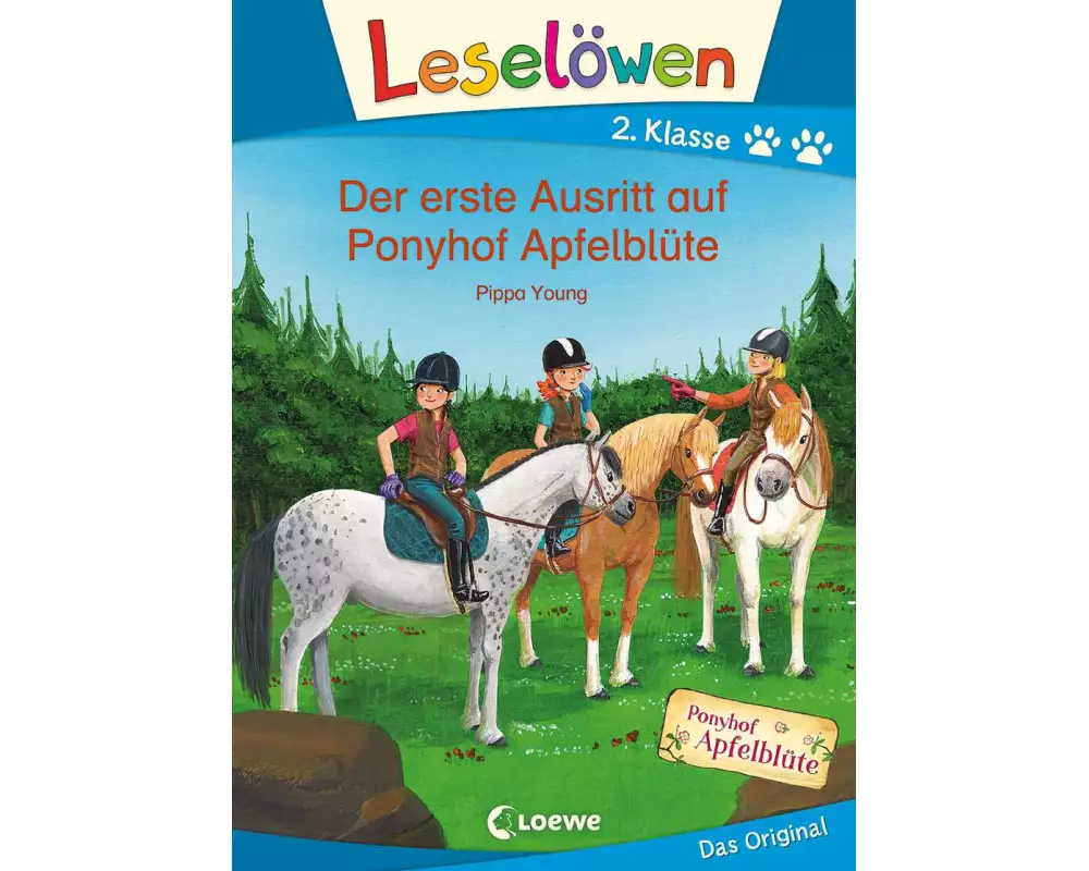 Leselöwen 2. Klasse - Der erste Ausritt auf Ponyhof Apfelblüte