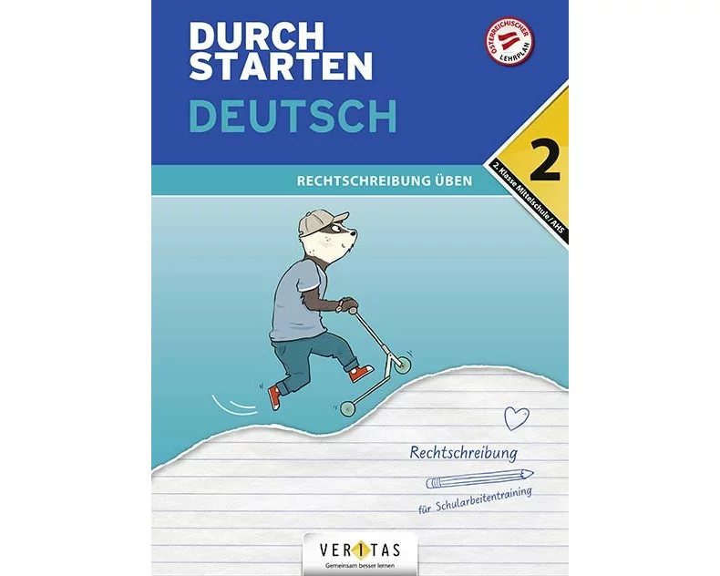 Durchstarten Deutsch 3. Klasse Mittelschule/AHS Rechtschreibung üben