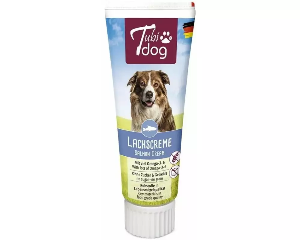Tubidog Leckerli Lachscreme, 75 g