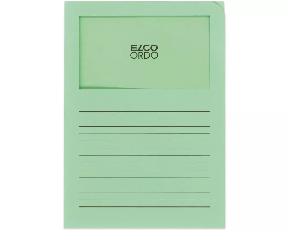 ELCO Sichthülle Ordo Classico Grün, 100 Stück