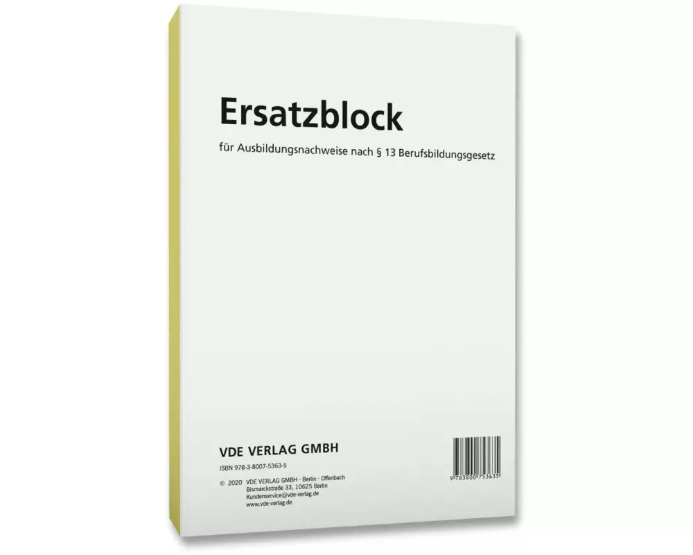 Ersatzblock