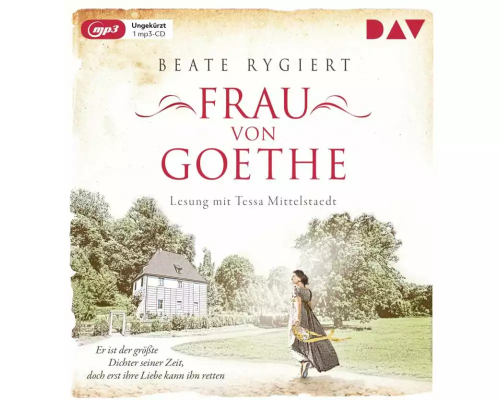 Frau von Goethe. Er ist der größte Dichter seiner Zeit, doch erst ihre Liebe kann ihn retten