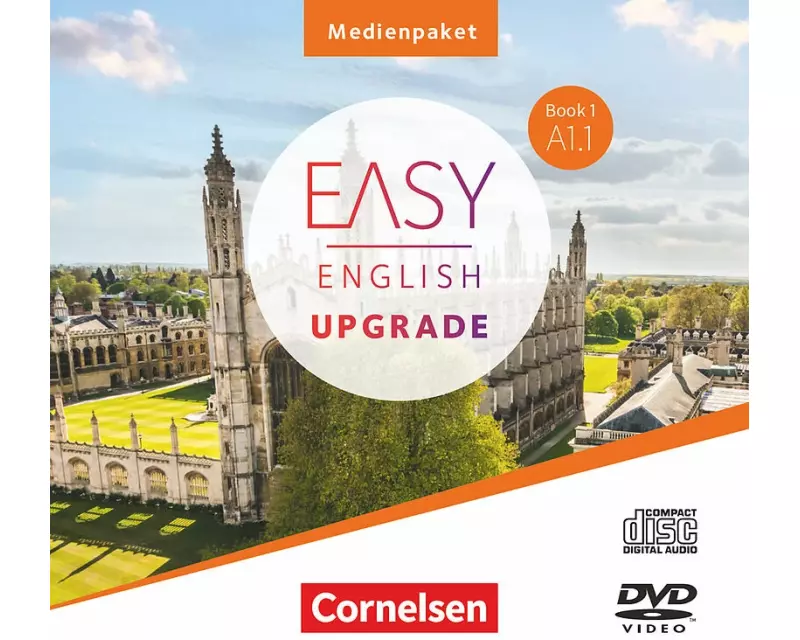 Easy English Upgrade, Englisch für Erwachsene, Book 1: A1.1, Medienpaket, Mit Audio-CDs und Video-DVDs