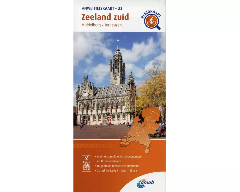 Zeeland zuid (Middelburg / Terneuzen) 1 : 66 000