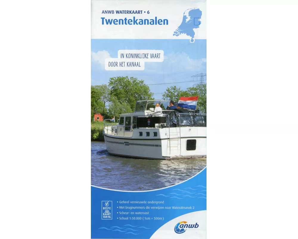 Twentekanalen 1:50 000 Waterkaart