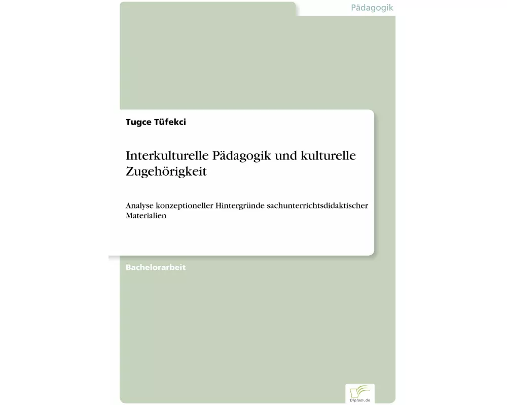 Interkulturelle Pädagogik und kulturelle Zugehörigkeit