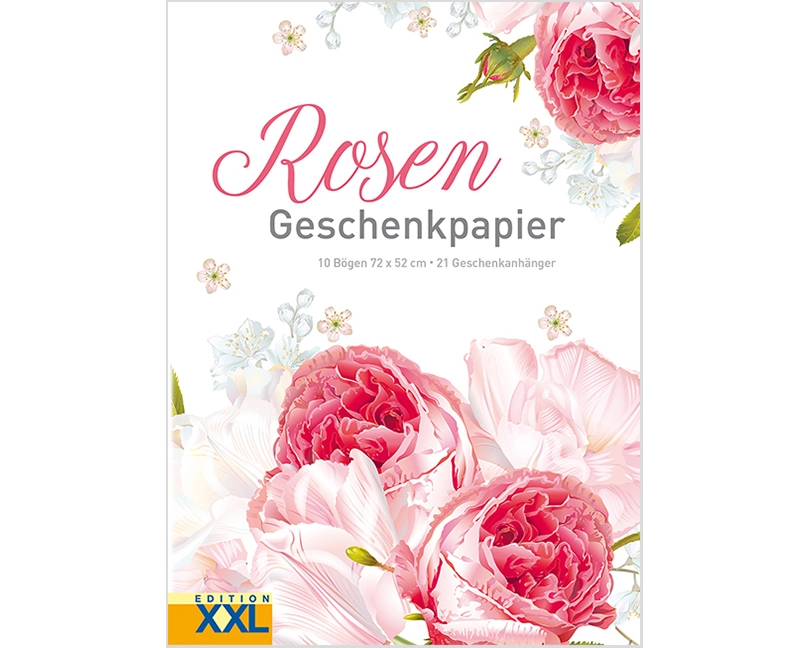 Rosen - Geschenkpapier