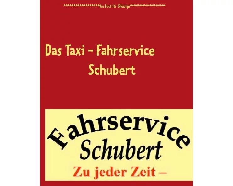 Das Taxi - Fahrservice Schubert