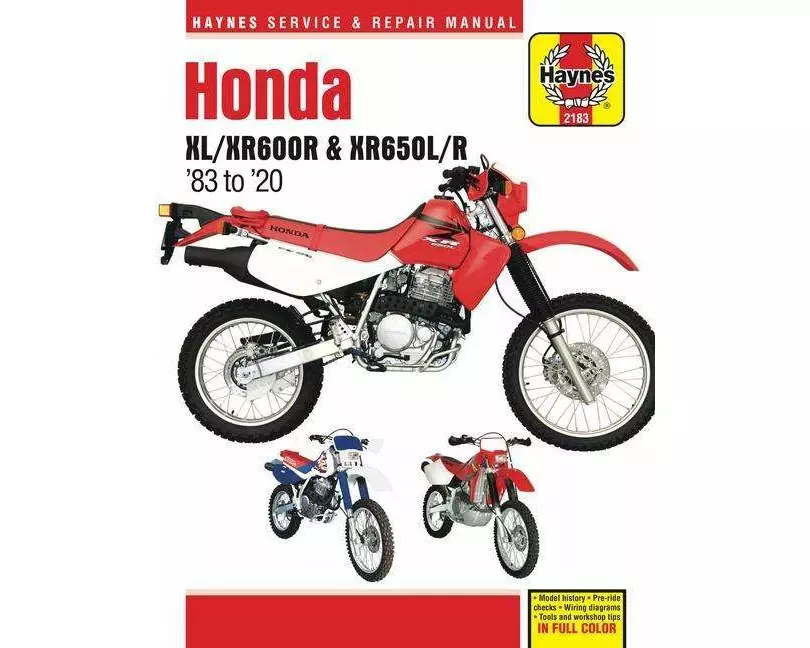 Honda XL/XR600R & XR650L/R (83-20)