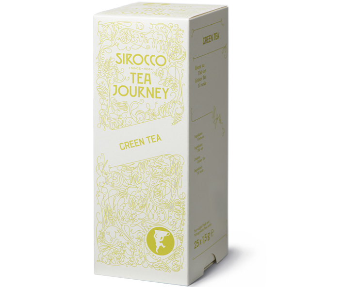 SIROCCO Green Tea 821 25 Pyramiden