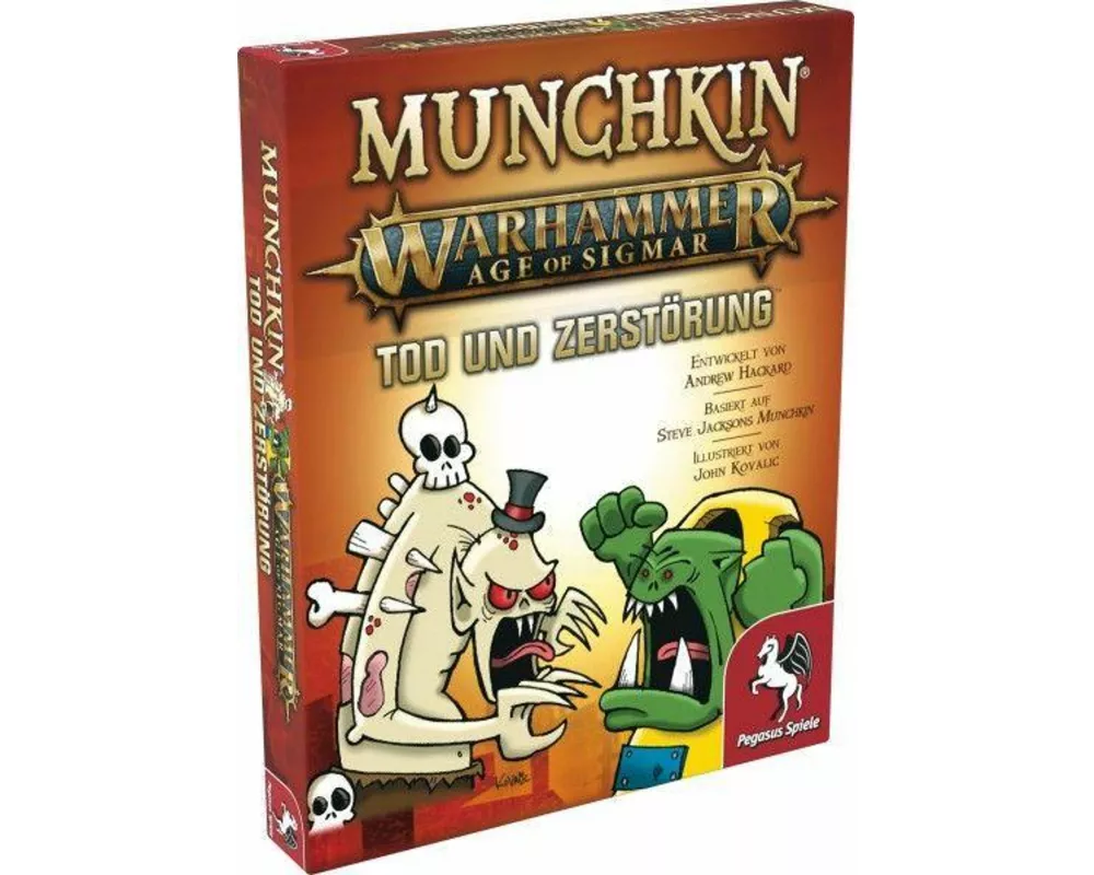 Munchkin Warhammer: Age of Sigmar - Tod und Zerstörung [Erweiterun]