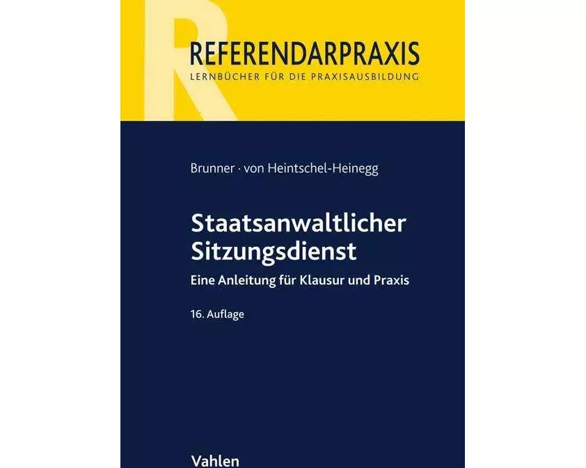 Staatsanwaltlicher Sitzungsdienst