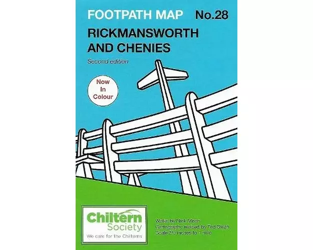 Footpath Map No. 28 Rickmansworth and Chenies