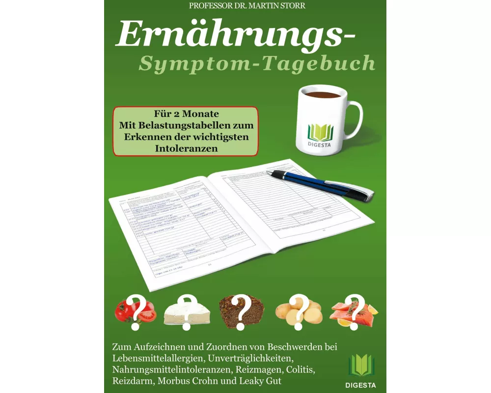 Ernährungs-Symptom-Tagebuch für 2 Monate