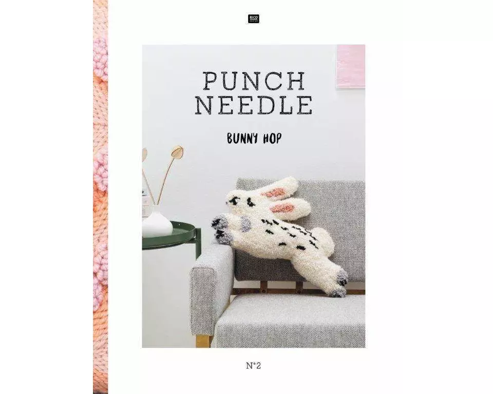 Punch Needle Bunny Hop No. 2