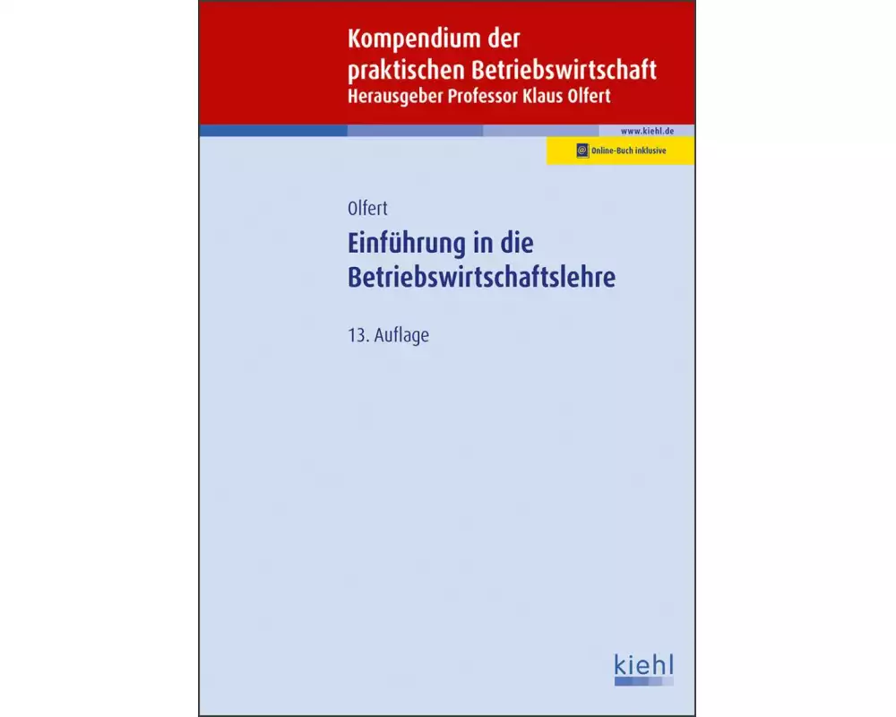 Einführung in die Betriebswirtschaftslehre