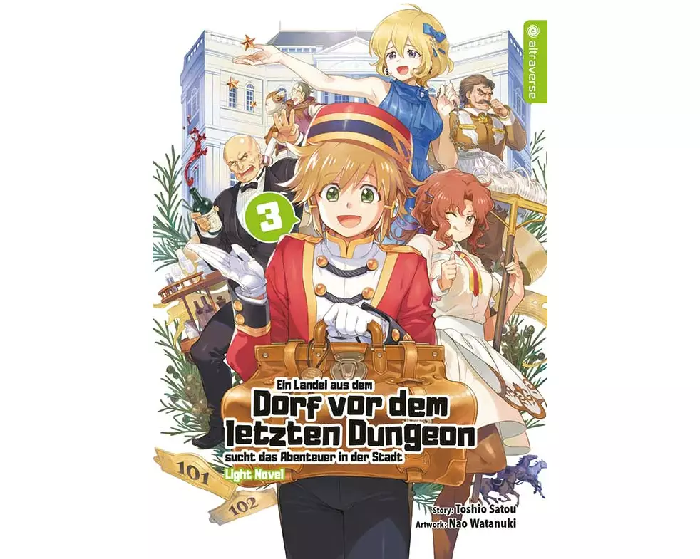 Ein Landei aus dem Dorf vor dem letzten Dungeon sucht das Abenteuer in der Stadt Light Novel 03
