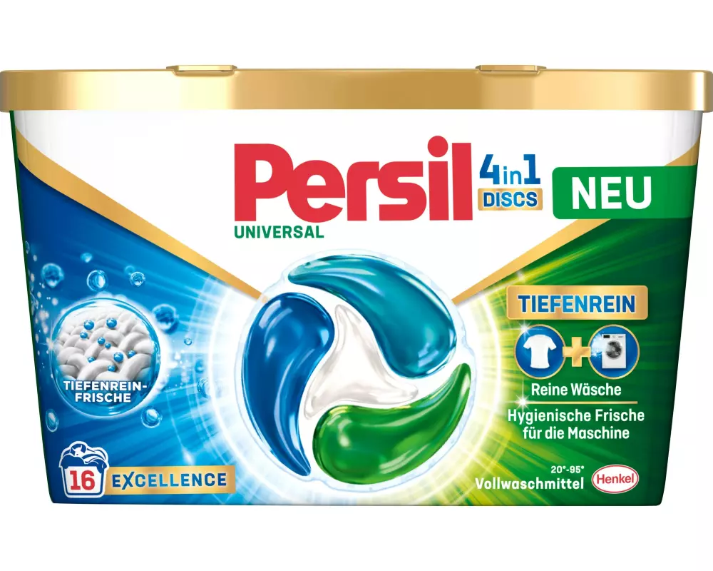 Persil Waschmittel Kapseln Universal Discs 16 WG, 272g