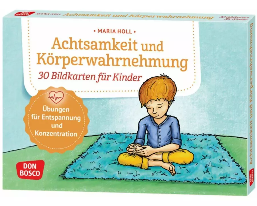 Achtsamkeit und Körperwahrnehmung. 30 Bildkarten für Kinder