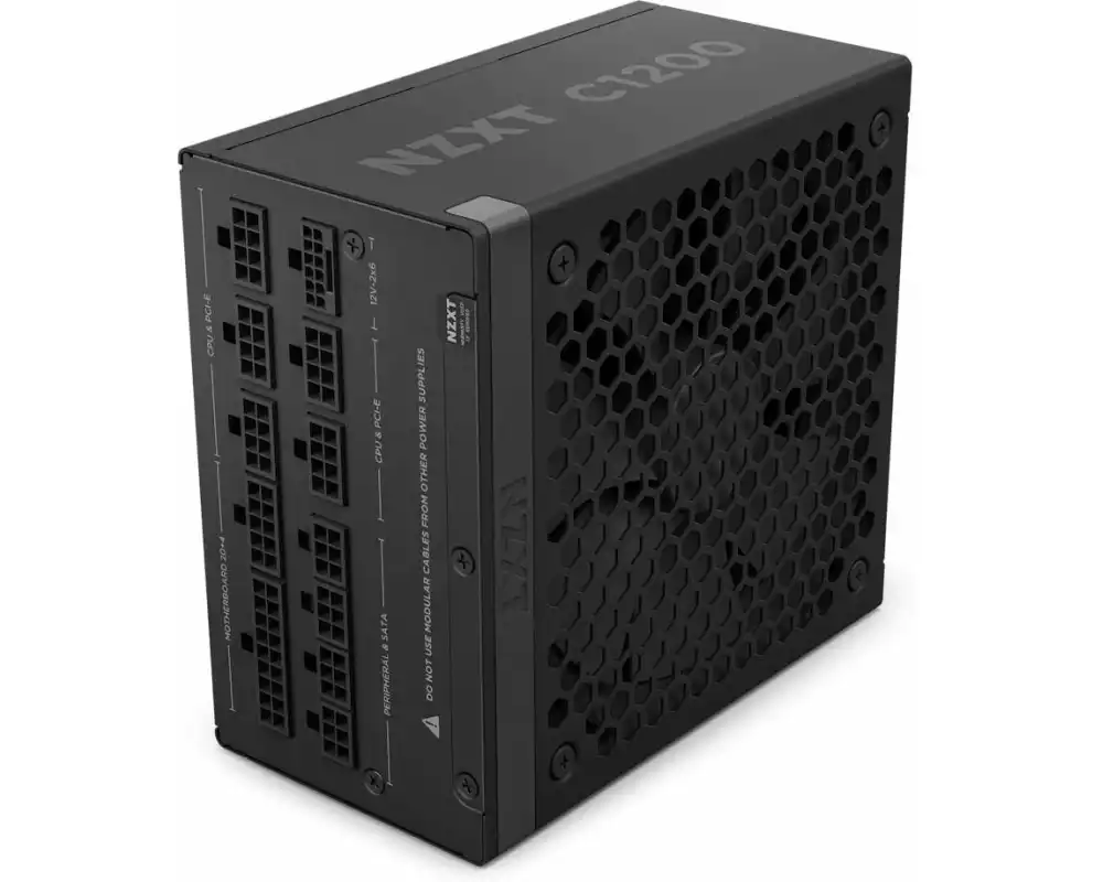 NZXT Netzteil C1200 Gold 1200 W, Schwarz