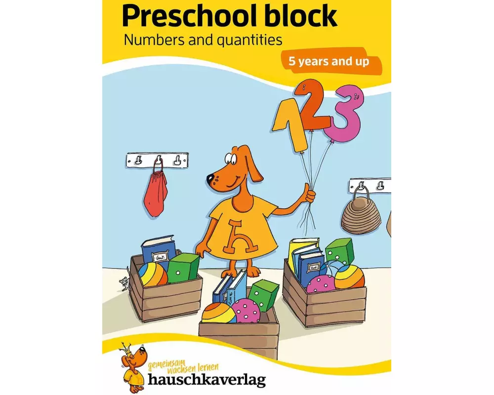 Preschool block - Numbers and quantities 5 years and up, A5-Block