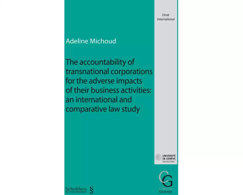 Holding Transnational Corporations accountable for adverse impacts of their business activities: an international and comparative law study