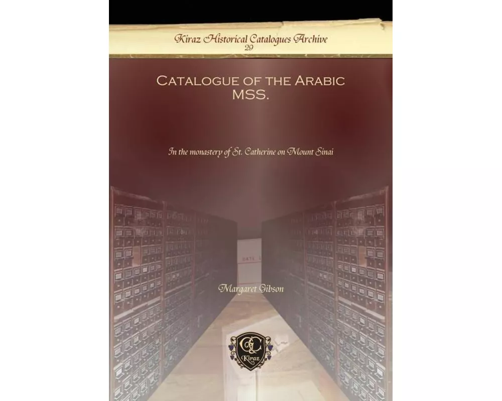 Catalogue of the Arabic MSS.
