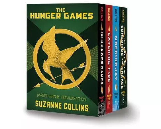 Hunger Games 4-Book Hardcover Box Set (the Hunger Games, Catching Fire, Mockingjay, the Ballad of Songbirds and Snakes)