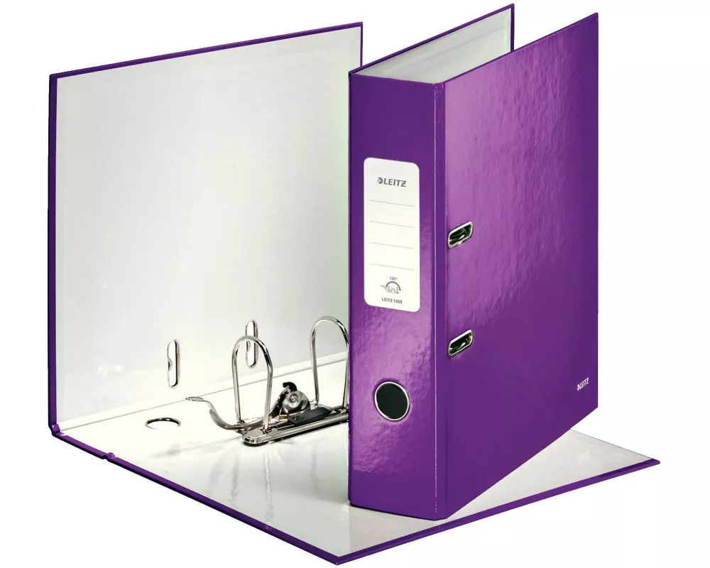 Leitz Ordner WOW 8 cm, Violett