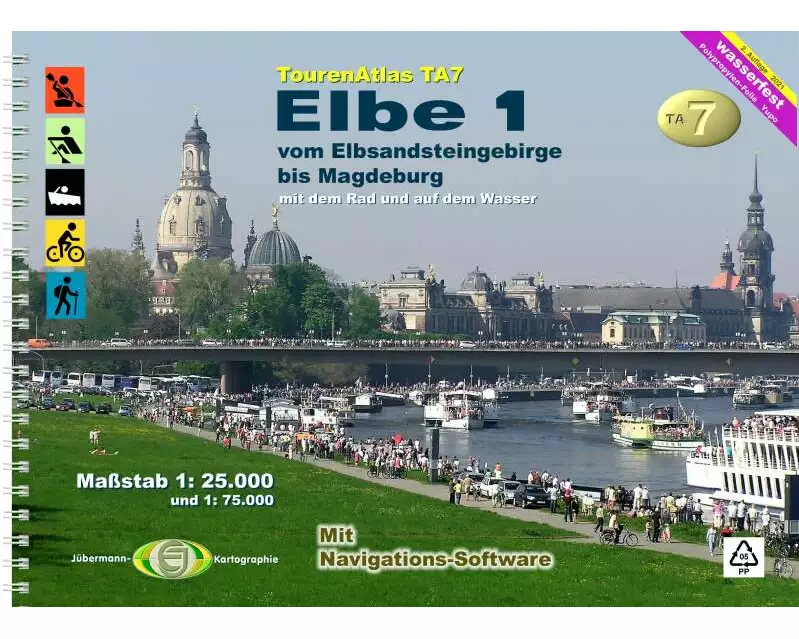 TourenAtlas Nr.7 Elbe-1