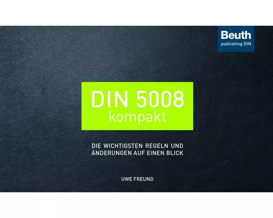 DIN 5008 kompakt