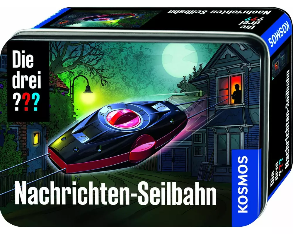 Die drei ??? Nachrichten-Seilbahn (gr. Dose)