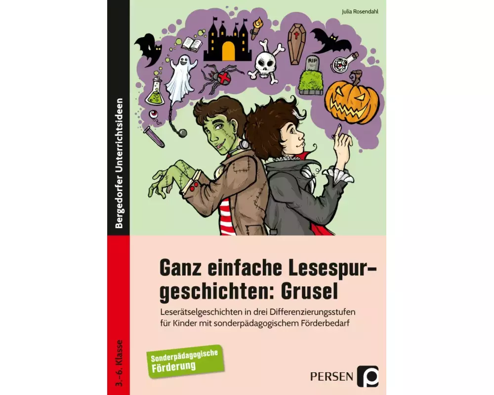 Ganz einfache Lesespurgeschichten: Grusel