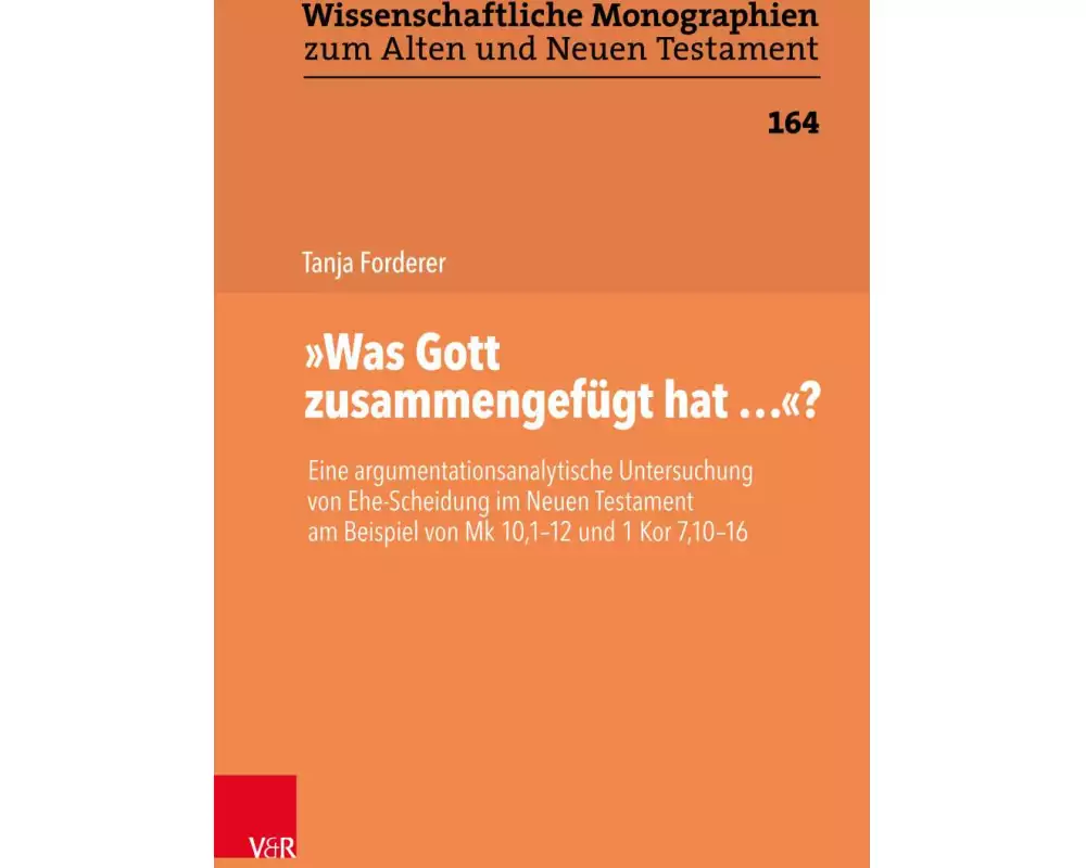 "Was Gott zusammengefügt hat..."?