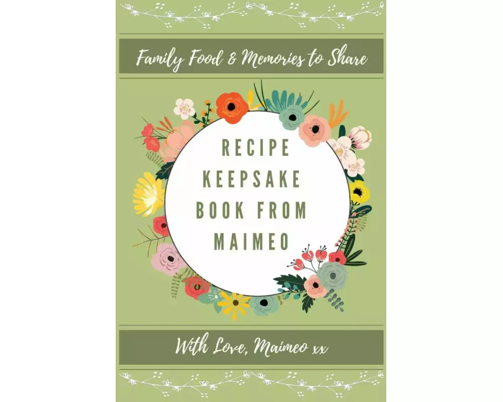 Recipe Keepsake Book From Maimeo