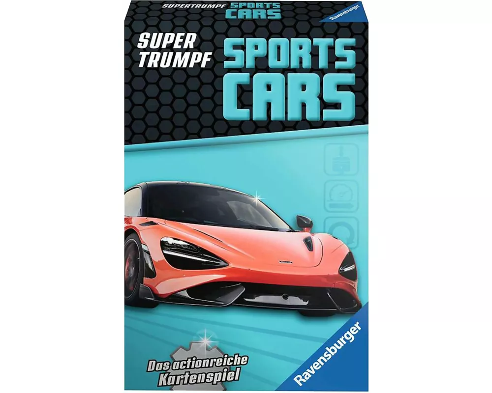 Supertrumpf Sports-Cars - Kartenspiel ab 7 Jahre