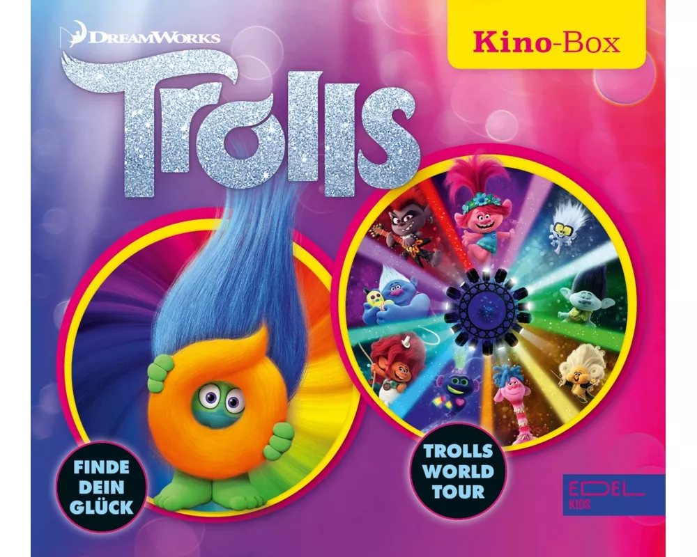 Trolls Kino-Box-Hörspiele zu Kinofilm 1+2