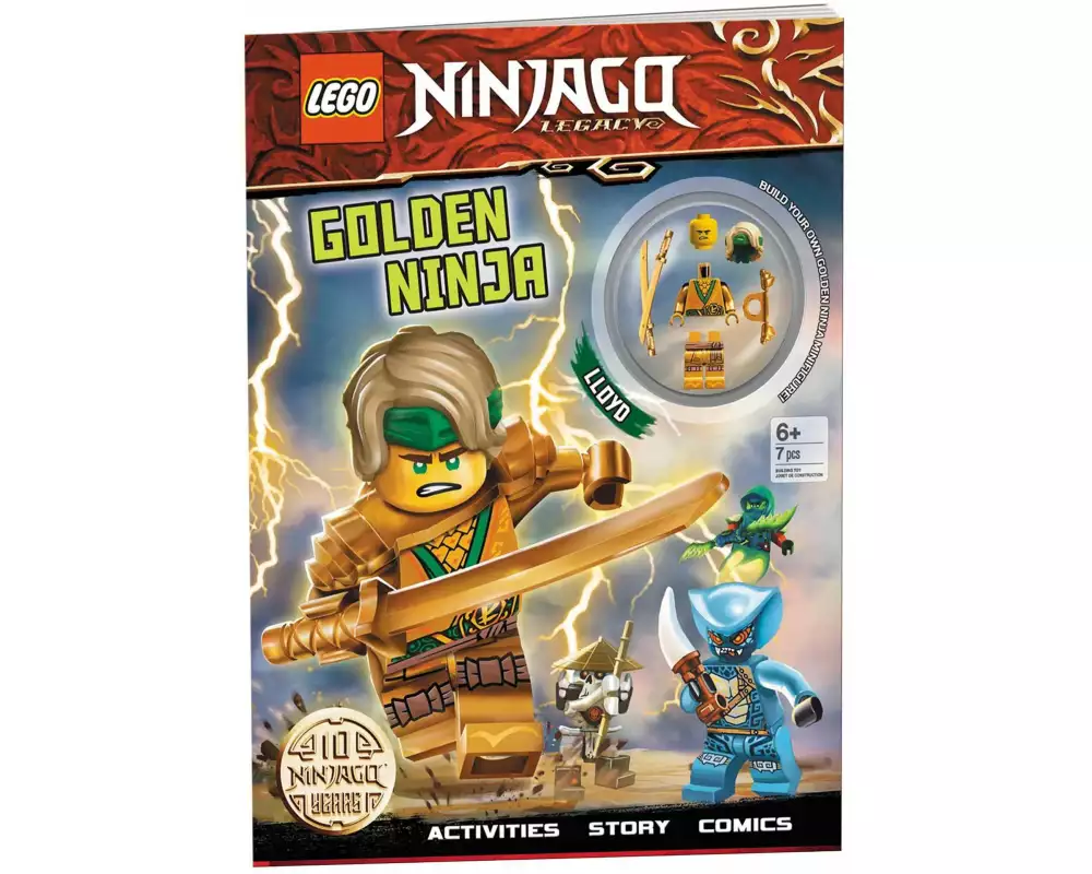 Lego Ninjago: Golden Ninja [With Minifigure]