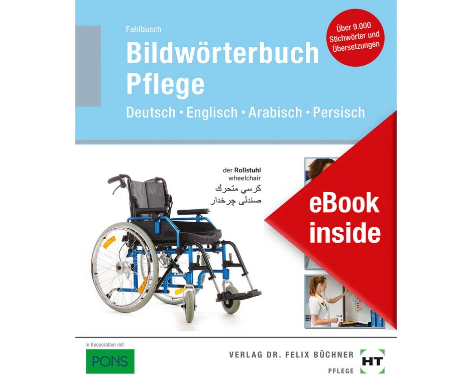 eBook inside: Buch und eBook Bildwörterbuch Pflege