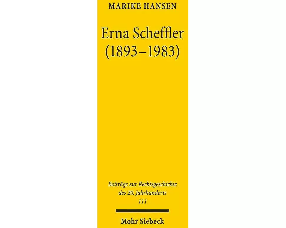 Erna Scheffler (1893-1983)