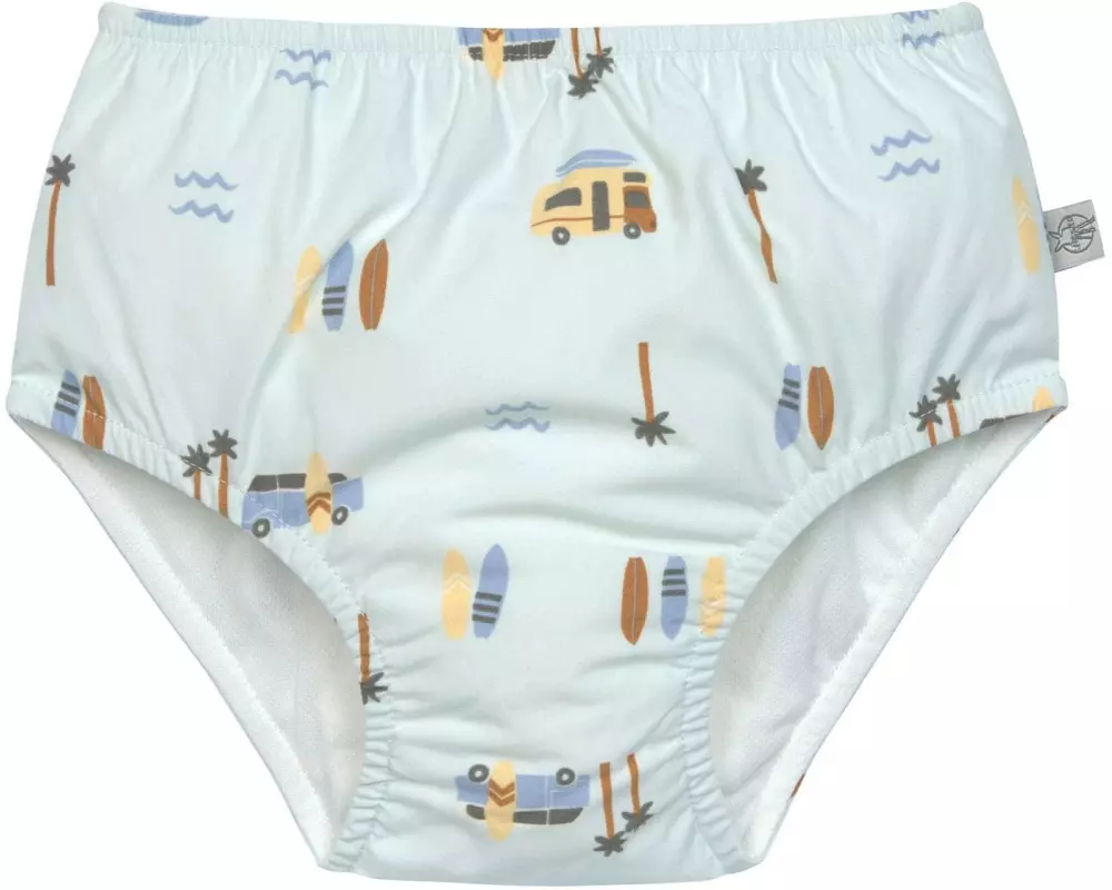 Lässig UV-Badehose Camper Sea foam (Hellblau), Gr. 74/80