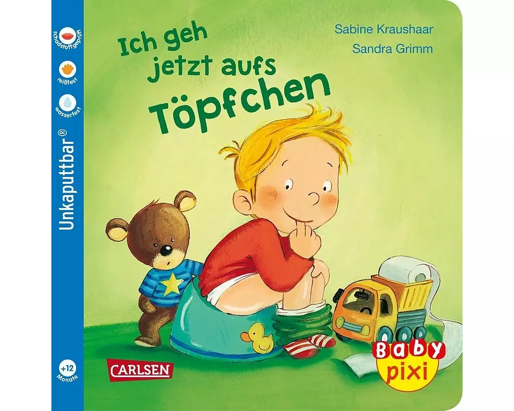 Baby Pixi (unkaputtbar) 82: Ich geh jetzt aufs Töpfchen