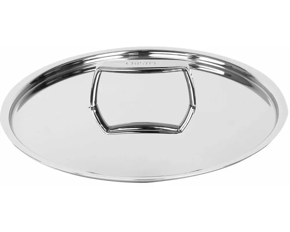 Cristel Pfannendeckel Castel'Pro Fixe 28 cm, Silber