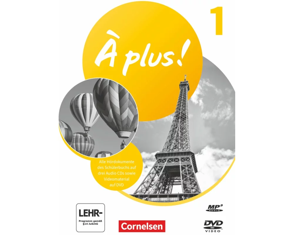 À plus ! Neubearbeitung, 1. und 2. Fremdsprache, Band 1, Audio-CDs und Video-DVD