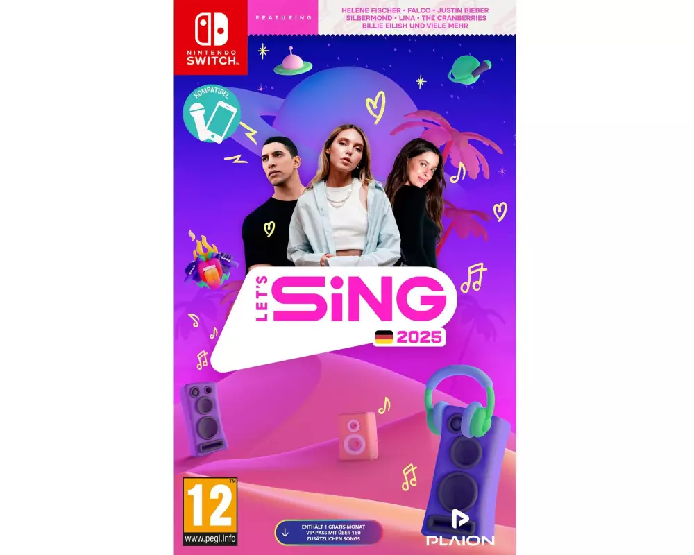 GAME Let's Sing 2025 German Version