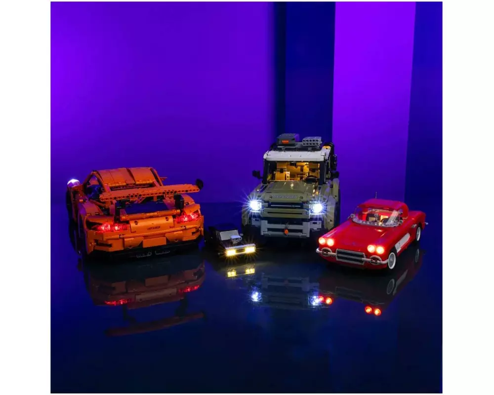 Light My Bricks LED-Licht-Set für LEGO® Starterset Fahrzeuge LMB 2.0 103737
