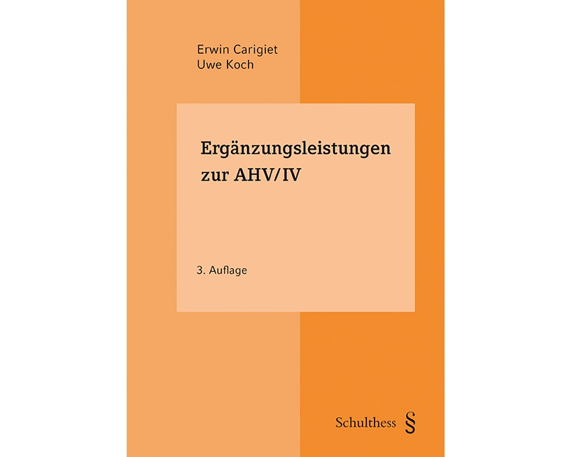 Ergänzungsleistungen zur AHV/IV (PrintPlu§)