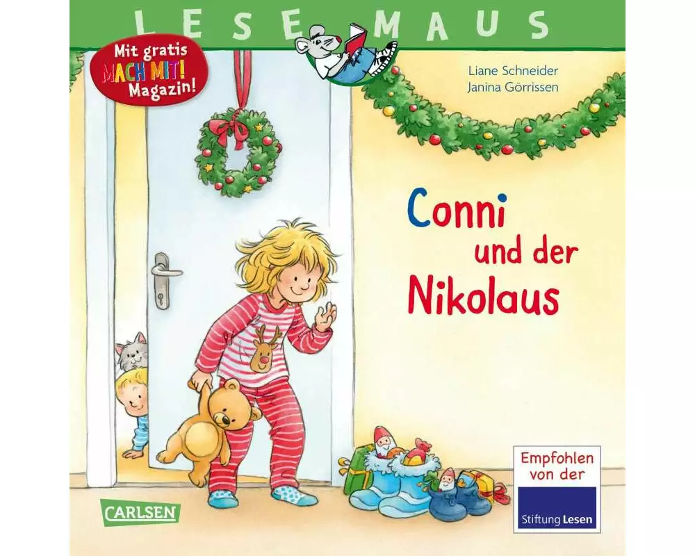 LESEMAUS 192: Conni und der Nikolaus